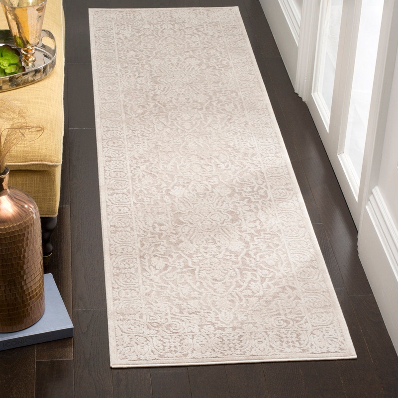 Calidia Oriental Beige/Cream Area Rug Laurel Foundry Modern Farmhouse Rug Size: Runner 2’3″ x 12′