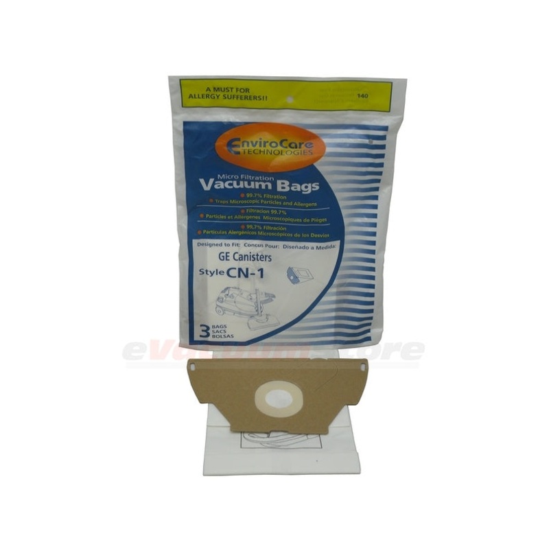 Eureka Style CN-1 Vacuum Bags Generic 3 Pack