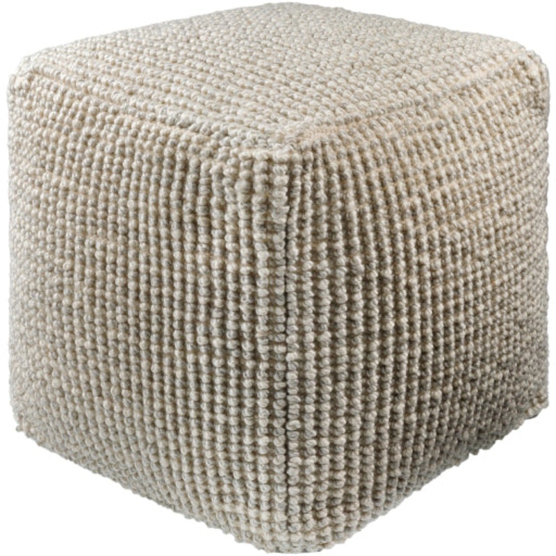 Haruko Rustic Pouf – Eco-Friendly & Stylish