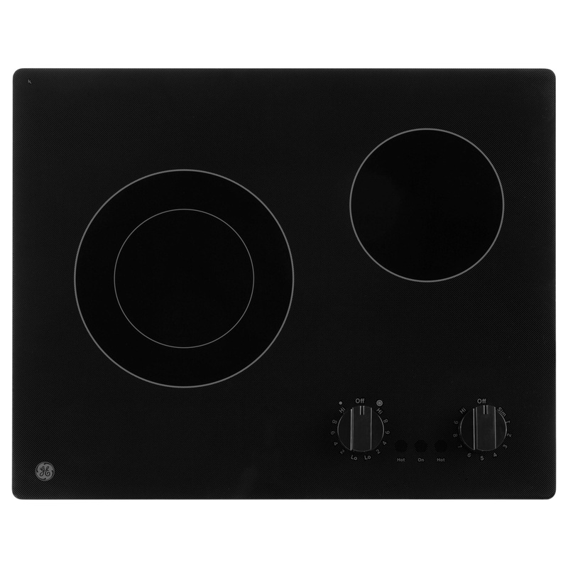 JP3021DPBB GE 21″ Electric Radiant Cooktop