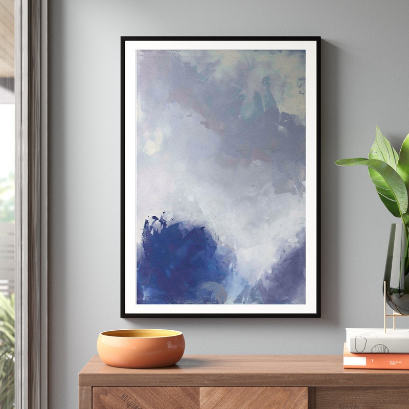 Sugar Plum Dust I by Julia Contacessi – Picture Frame Painting Wade Logan Frame Color: Espresso Size: 20″H x 30″W