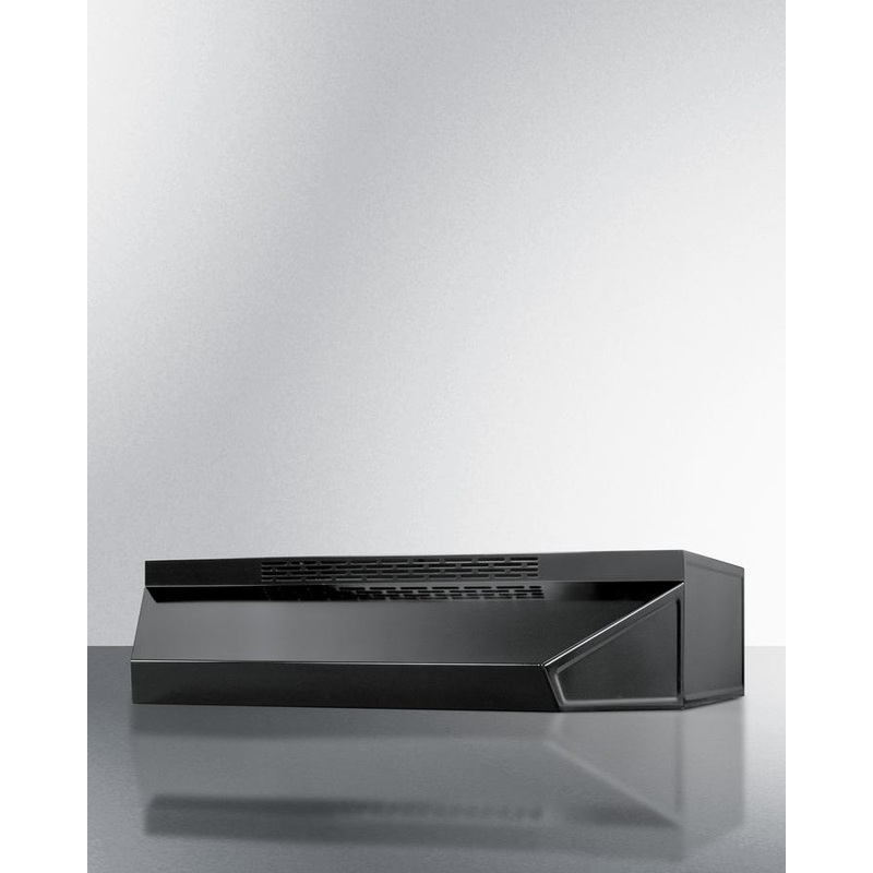 Summit ADAH1620B 20″ Under Cabinet Convertible Range Hood, ADA Compliant