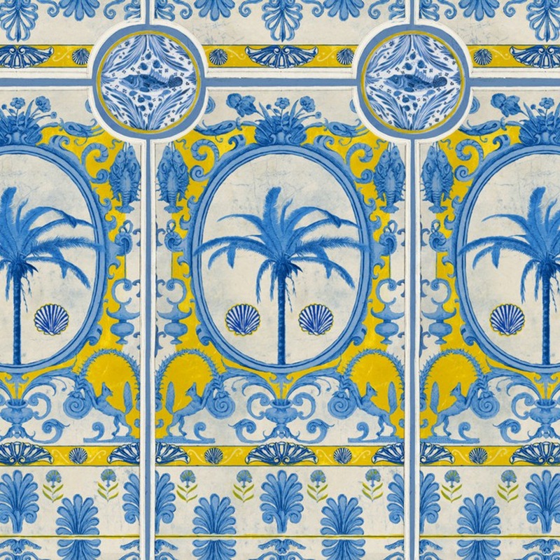 The Villa Mural Wallpaper