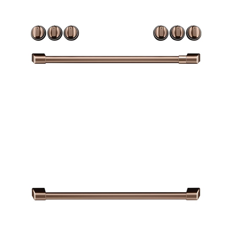 Cafe CXFCEHKPMCU CAF(EBACK) Front Control Electric Knobs and Handles – Brushed Copper