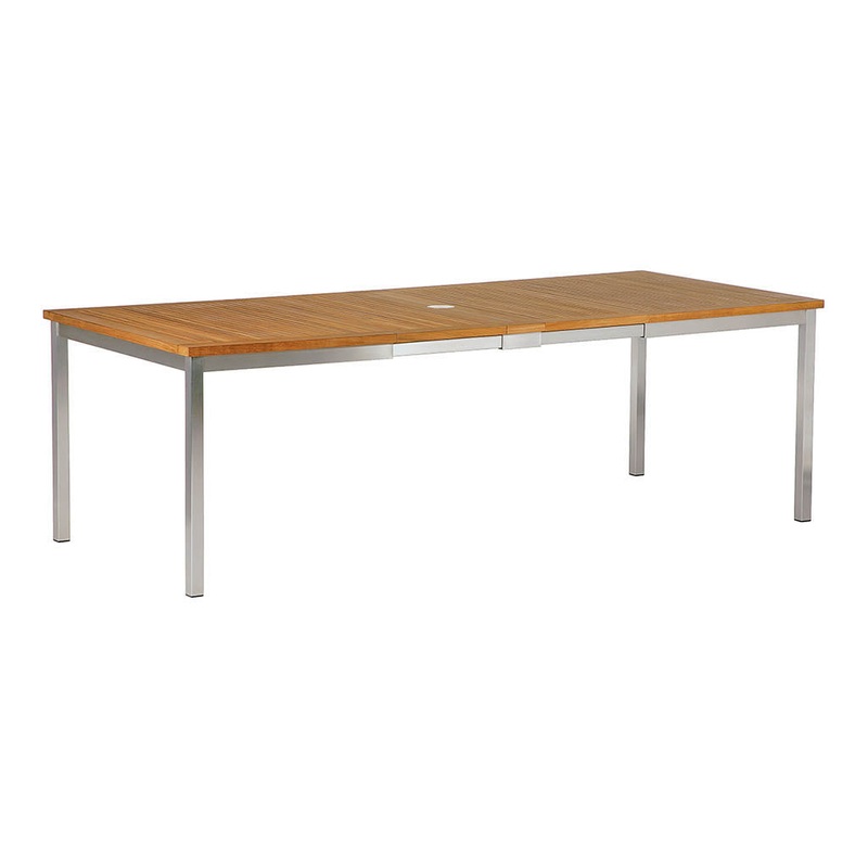 Equinox Extending Dining Table – Teak Top