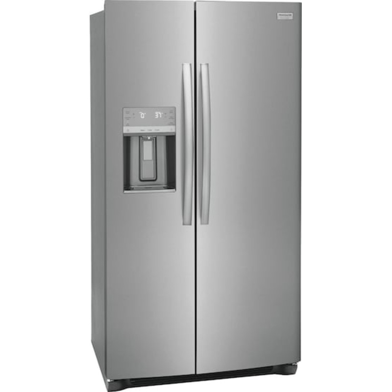 Frigidaire GRSS2652AF Frigidaire Gallery 25.6 Cu. Ft. 36” Standard Depth Side By Side Refrigerator