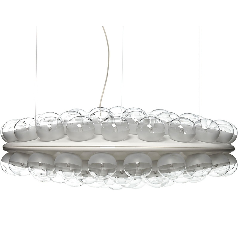 Prop Light Round Double Suspension Lamp