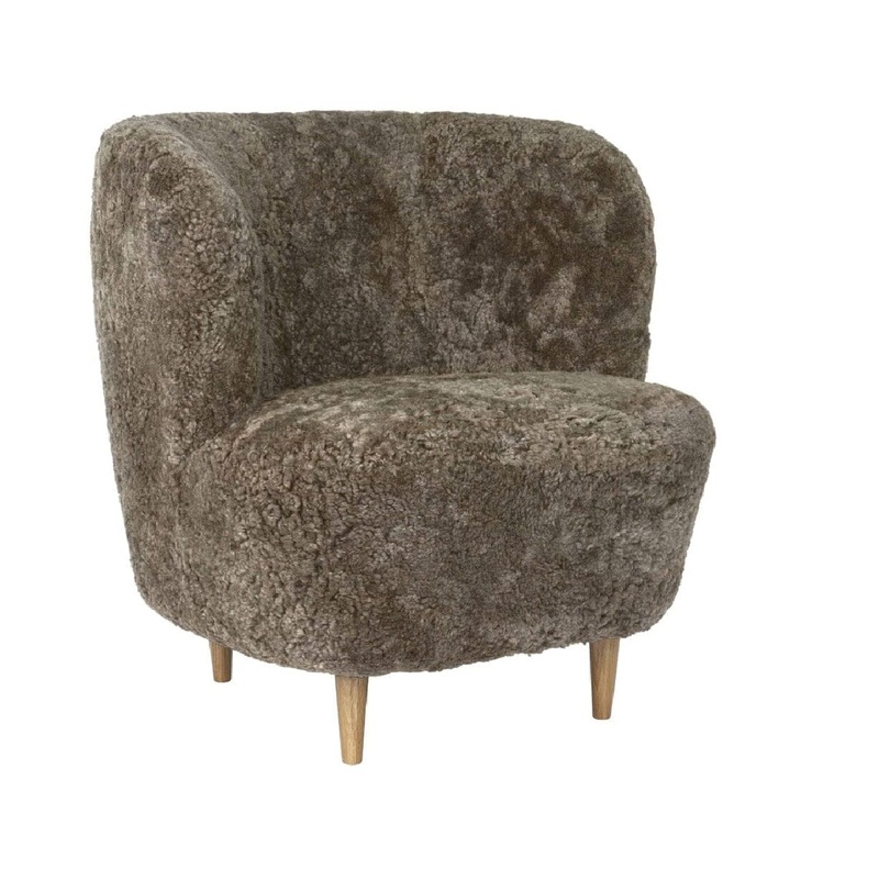 Stay Lounge Chair – Small – Wood Legs