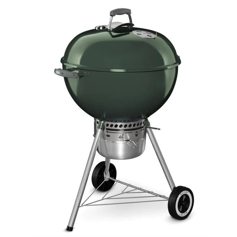 Weber 14407001 Original Kettle Premium Charcoal Grill – 22 Inch Green