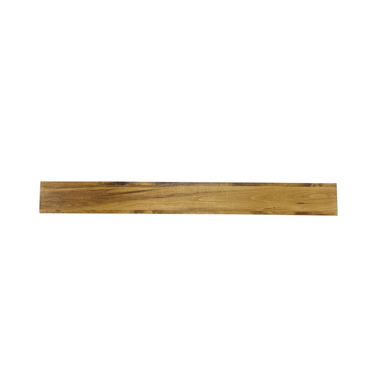 Cecilia Fireplace Shelf Mantel Millwood Pines Size (Depth x Front x Back): 6″ D Shelf Length: 84″, Finish: Golden Oak