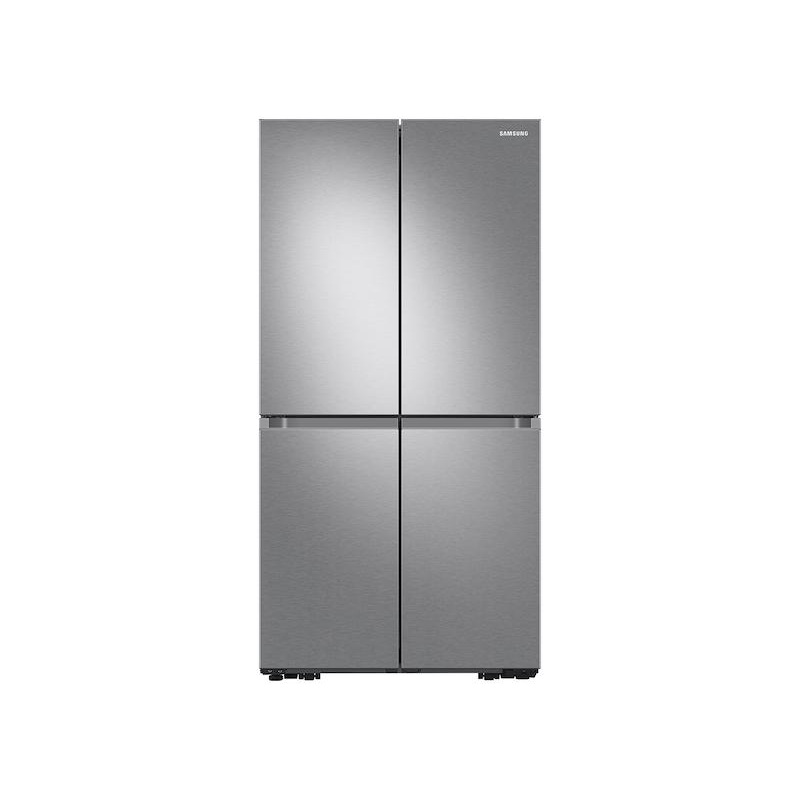 Samsung 23 cu. ft. Smart Counter Depth 4-Door Flex refrigerator with AutoFill Water Pitcher and Dual Ice Maker in Stainless Steel