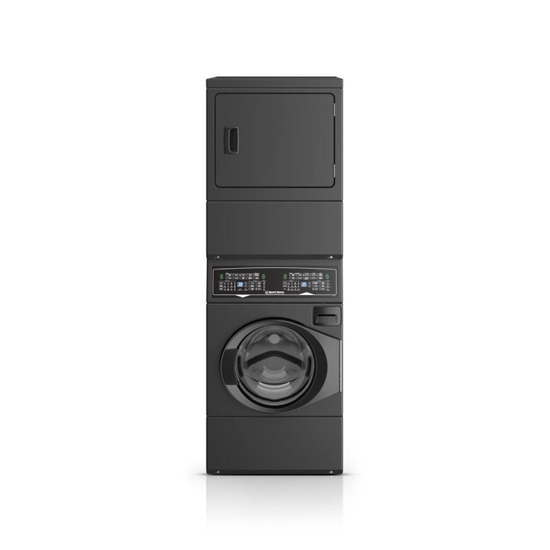 Speed Queen SF7007BG Sf7 Stacked Washer – Gas Dryer With Pet Plus Sanitize Fast Cycle Times 5-Year Warranty