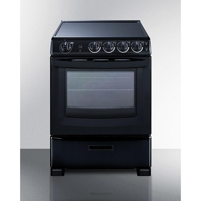 Summit REX2431BRT 24″ Wide Electric Smooth-top Range
