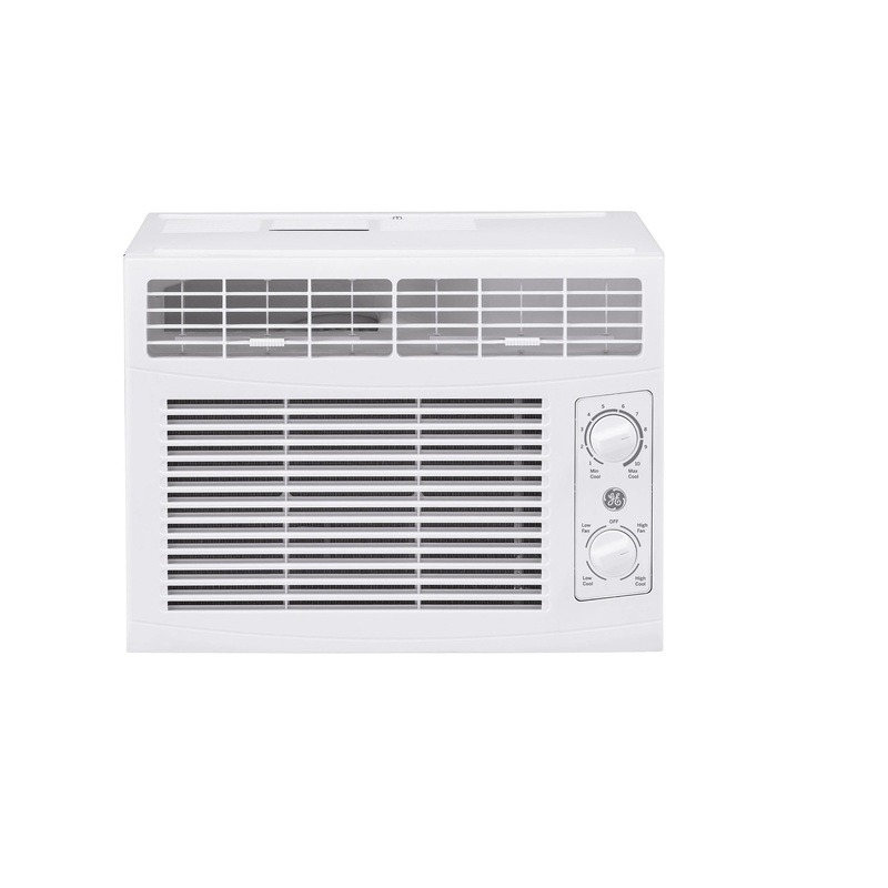 AHV05LZ GE 5,000 BTU Mechanical Window Air Conditioner for Small Rooms up to 150 sq ft.