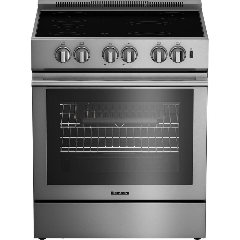 Blomberg Appliances BIR34452SS 30In Induction Range With 5.7 Cu Ft Self Clean Oven, Slide-In Style