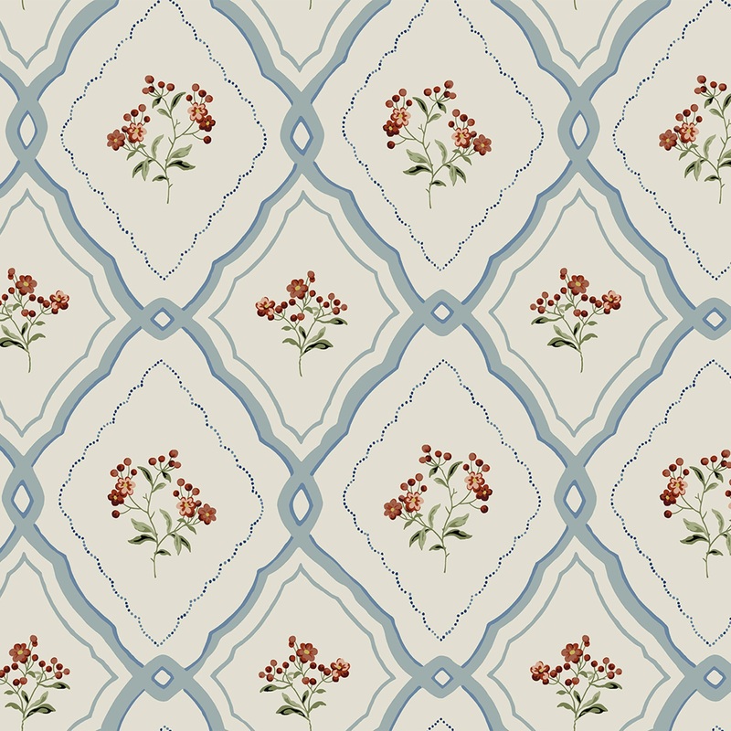 Pinford Trellis Wallpaper