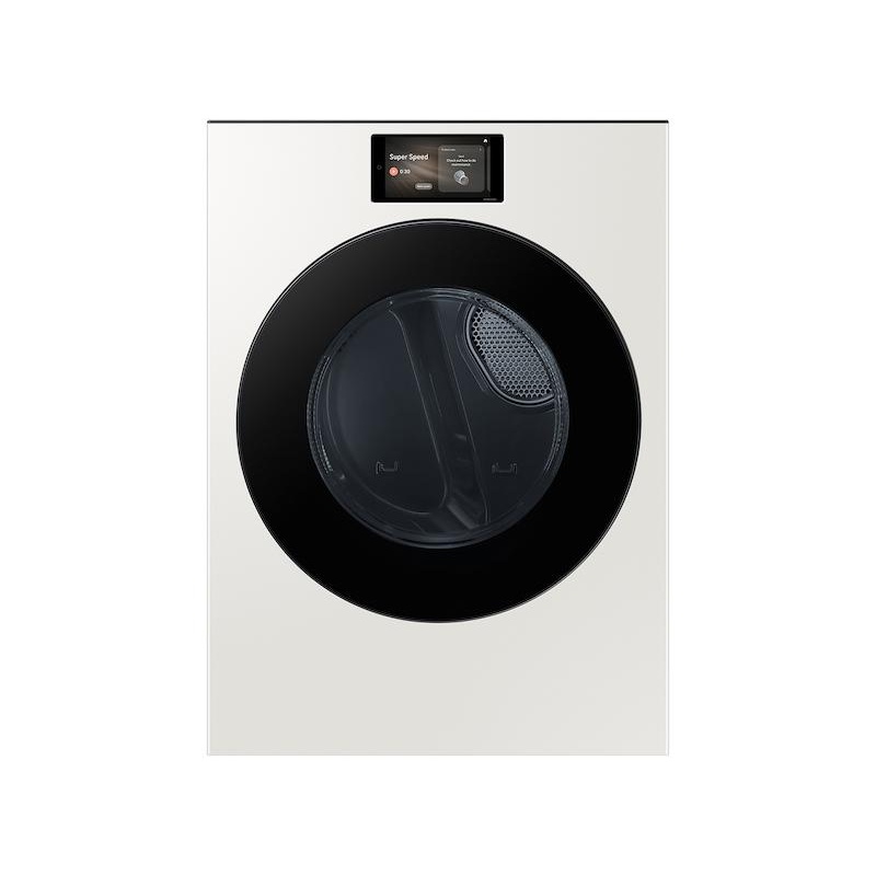 Samsung DV90F53AGY 7.6 cu. ft. Bespoke AI Ultra Capacity Front Load Gas Dryer with AI Home and AI OptiDry+ in Ivory