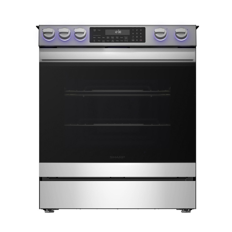 Sharp SSR3065JS 30 In. Electric Convection Slide-In Range With Air Fry