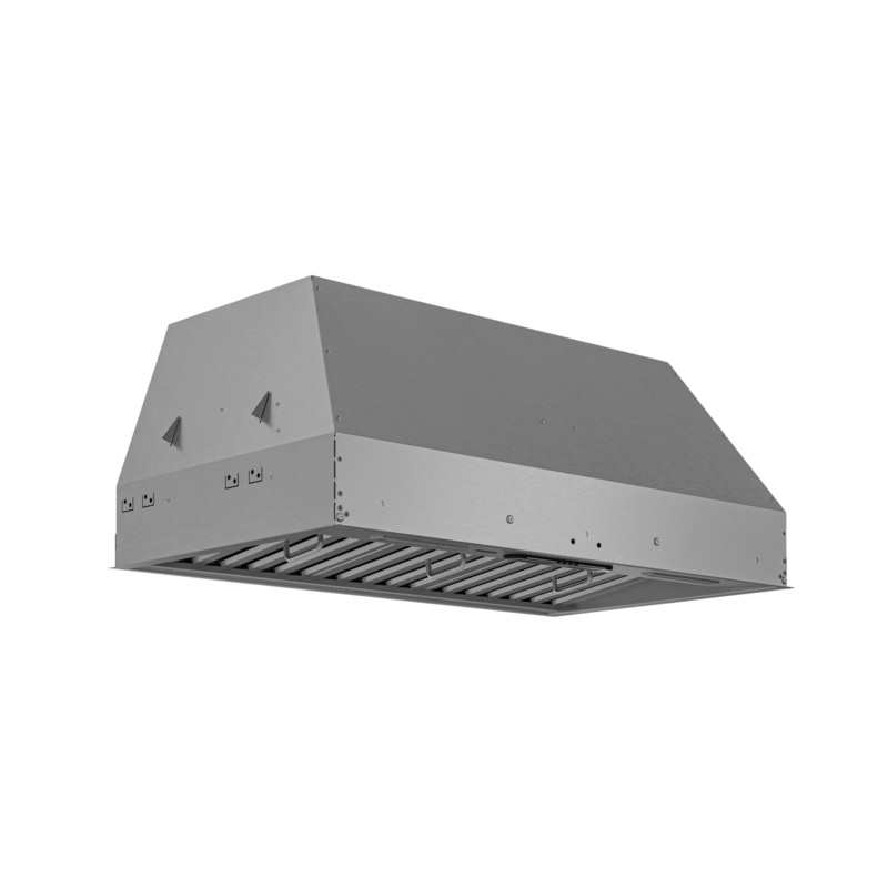 Best Range Hoods HBN348212SS 48-Inch Built-In Range Hood, 1200 Max Blower Cfm, 23-1/2″ Depth, Stainless Steel (Hbn3 Series)