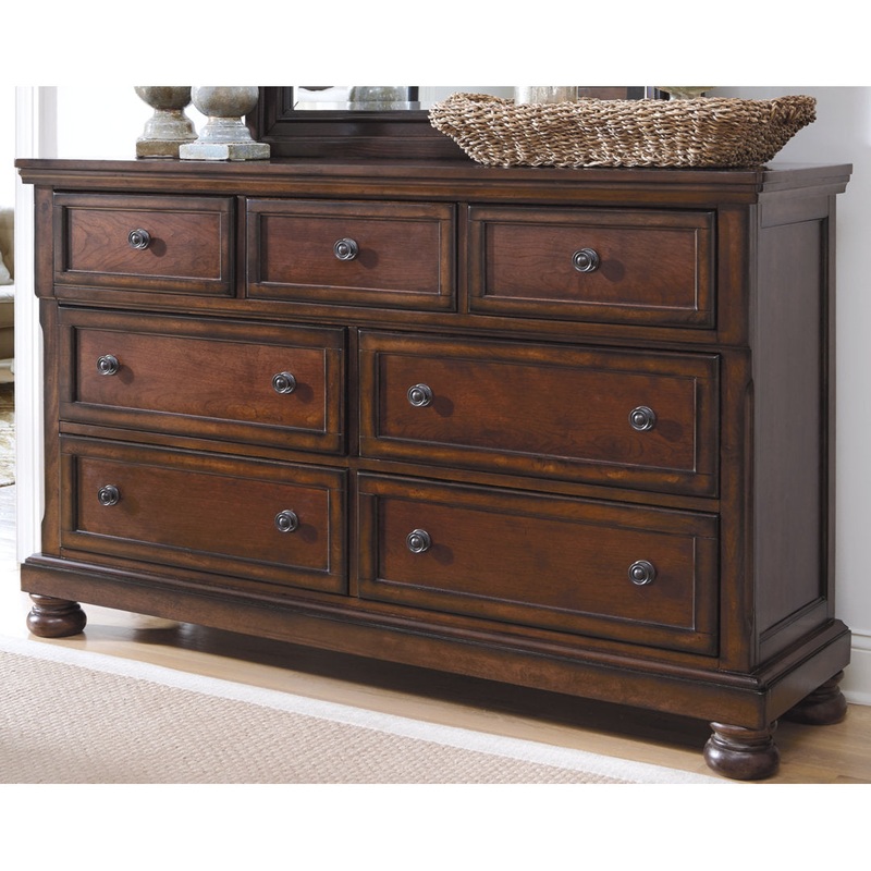 Emylie 7 Drawer 65.63″ W Double Dresser Charlton Home