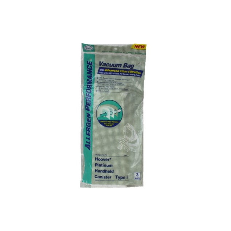 Hoover 631350 Platinum Hepa Bags 3 Pack