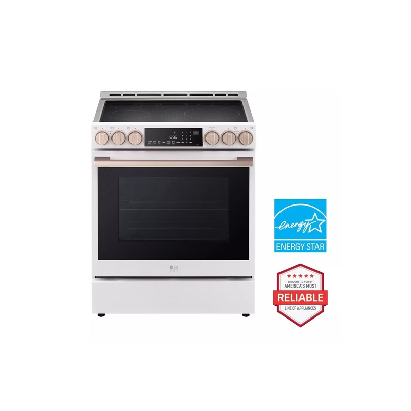 Lg LSIS6338NE 6.3 cu. ft. LG STUDIO Induction Slide-in Range – Stainless Steel