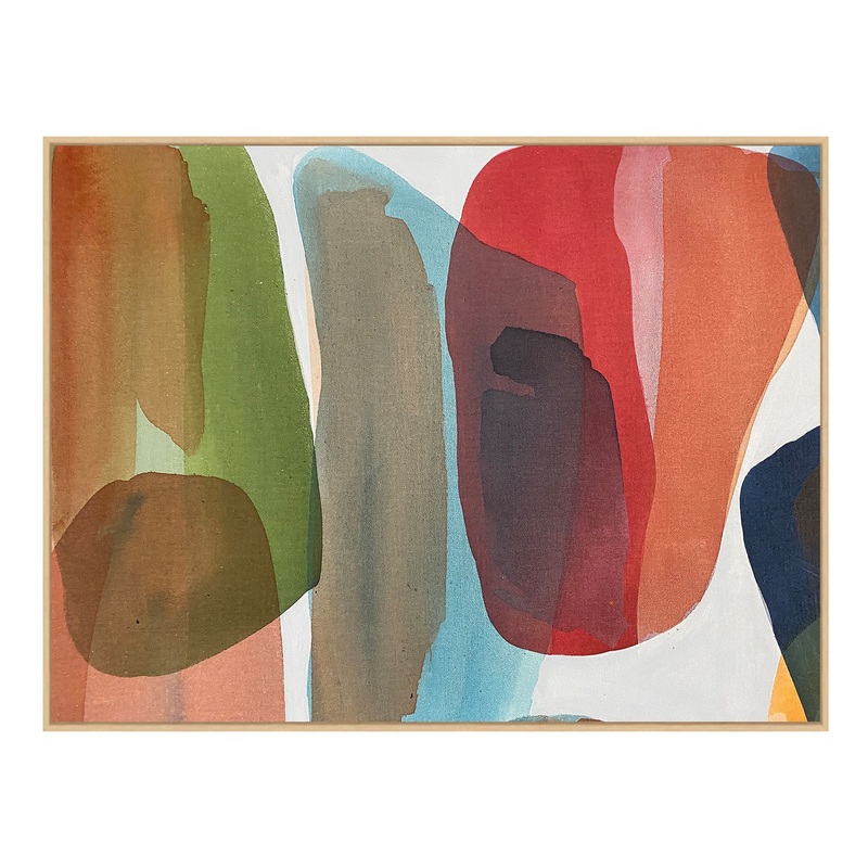 Living Colorfully IV Framed Wall Art by Alexandra Arata