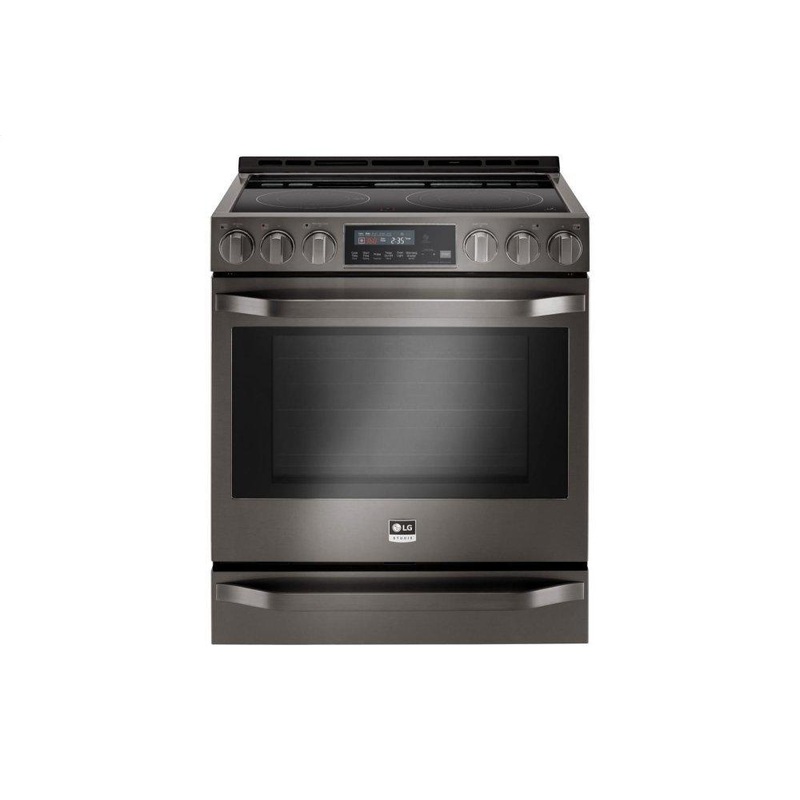 LSSE3030BD LG STUDIO 6.3 cu. ft. Smart wi-fi Enabled Electric Slide-in Range with ProBake Convection
