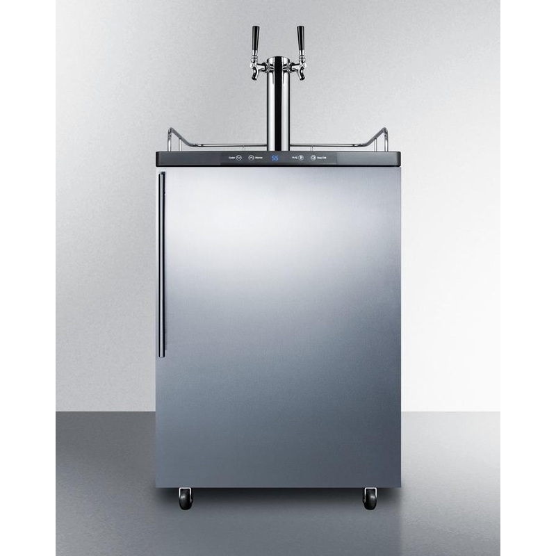 Summit SBC635MBISSHVTWIN 24″ Wide Built-in Kegerator