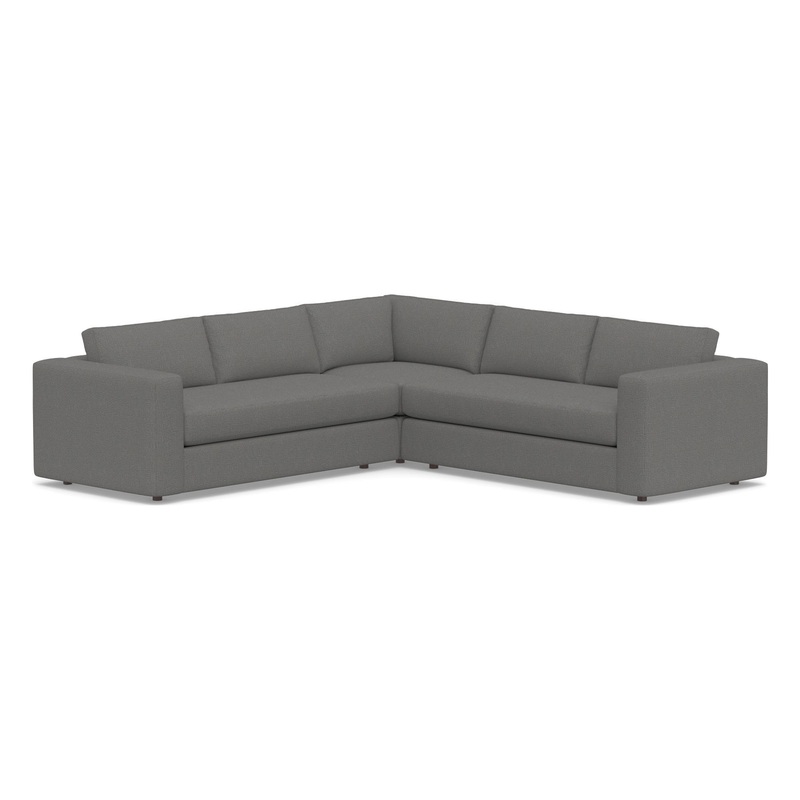Carmel Wide Arm 3-Piece L-Shaped Sectional