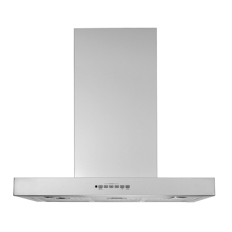 Haier UVW8301SLSS 30″ Designer Wall Mount Hood W/ Dimmable Led Lighting