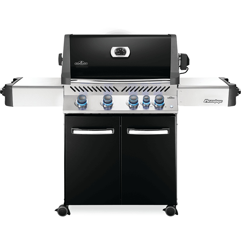 Napoleon Bbq P500RBNK3 Prestige 500 RB Infrared Rear Burner , Black , Natural Gas