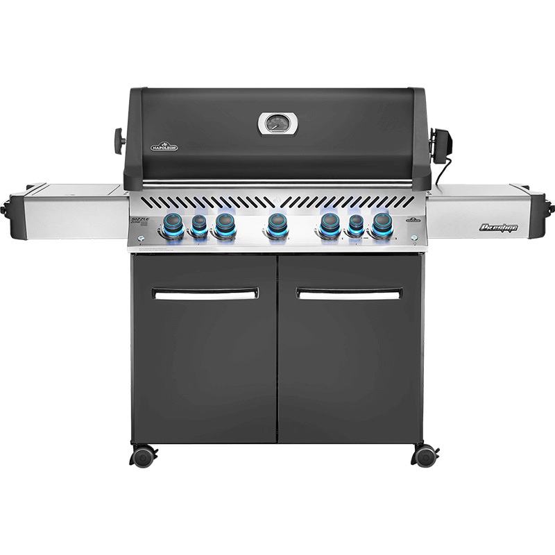 Napoleon Bbq P665RSIBNCH Prestige 665 RSIB Infrared Side & Rear Burners , Grey , Natural Gas