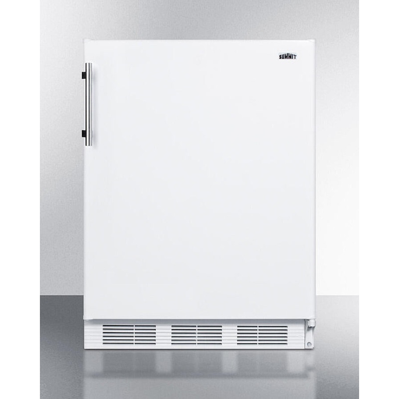 Summit CT661WADA Ada Compliant Freestanding Refrigerator-Freezer For Residential Use, Cycle Defrost With Deluxe Interior And White Finish