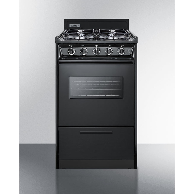 Summit TTM1107CSW 20″ Wide Gas Range