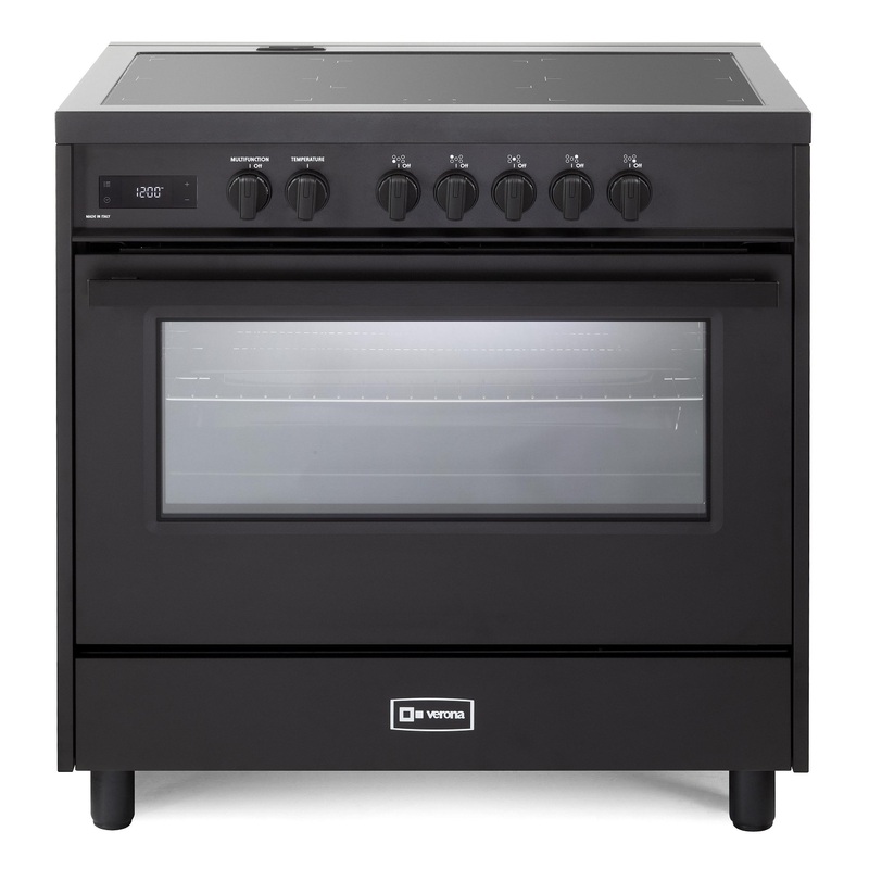 VMFSIE365EE Verona Ult Midnight 36″ Induction Range – Full Black