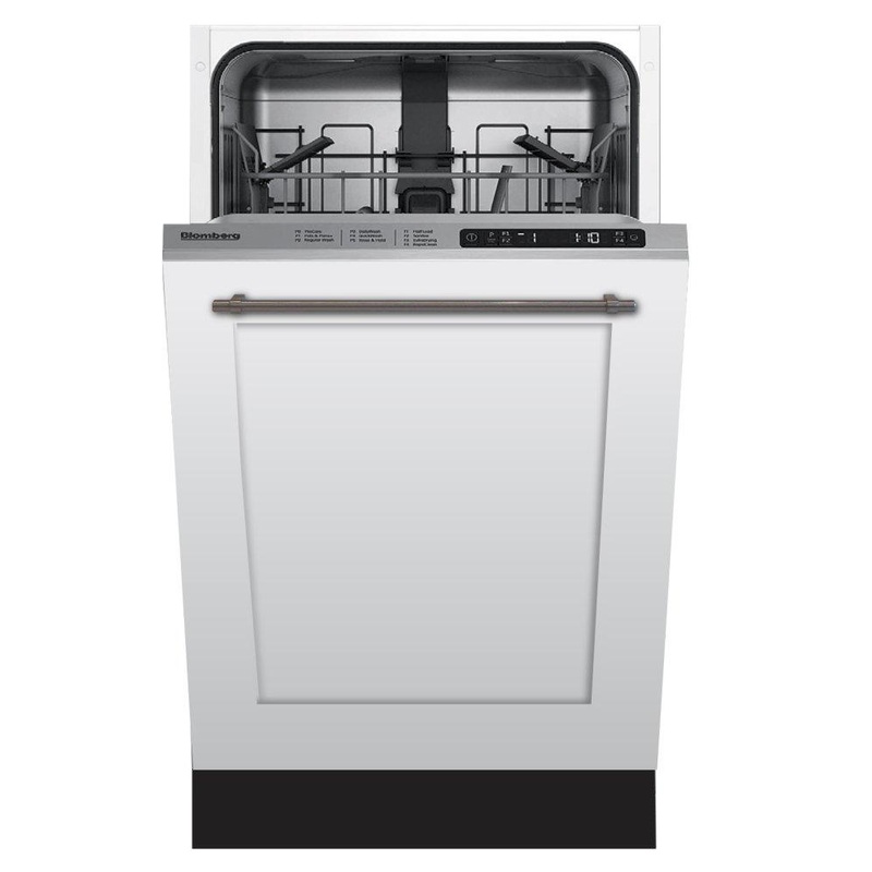 Blomberg Appliances DWS51502FBI 18in Dishwasher ADA Overlay 48dBA top control 5 cycle