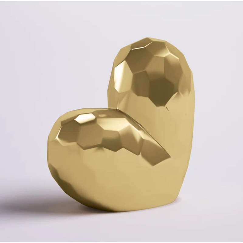 Creative Abstract Ceramic Heart Sculpture