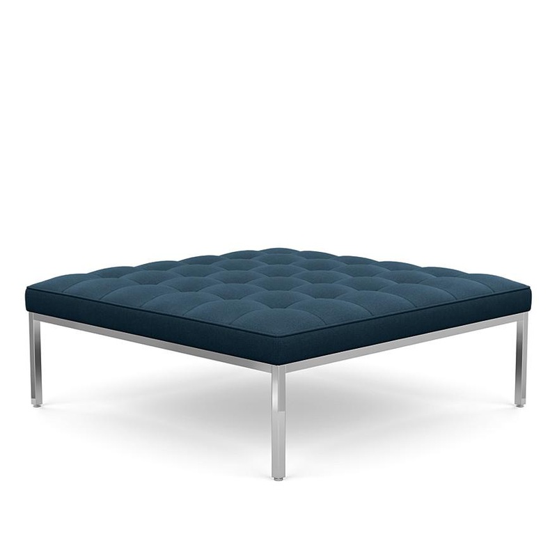 Florence Knoll Relaxed Small Square Bench