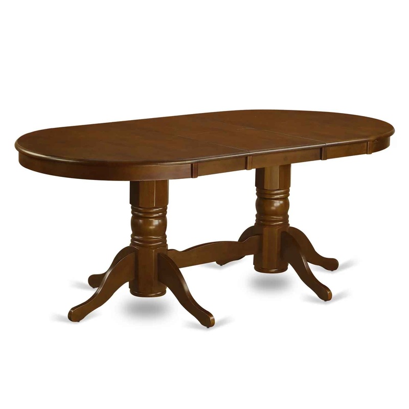 Kapteyn Extendable Oval Solid Wood Dining Table