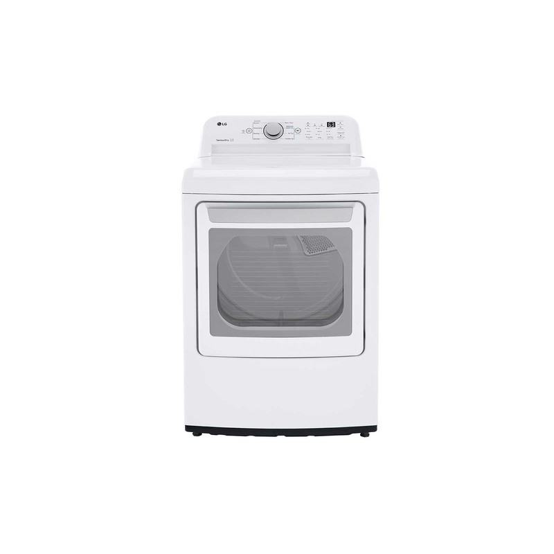 Lg DLE7150W 7.3 cu. ft. Ultra Large Capacity Electric Dryer with Sensor Dry Technology