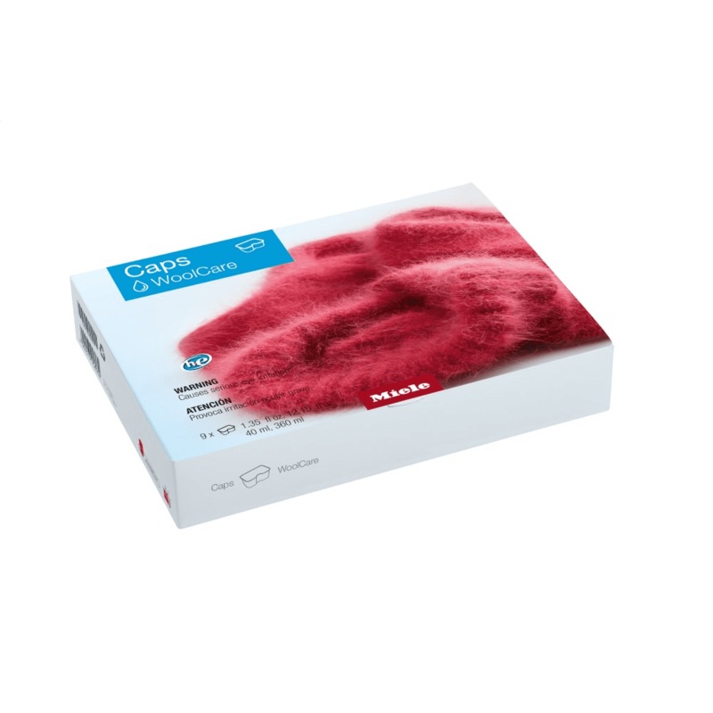 Miele WACWC0901L Wa Cwc 0901 L – Woolcare Capsules 9-Pack Wool And Delicates Detergent.