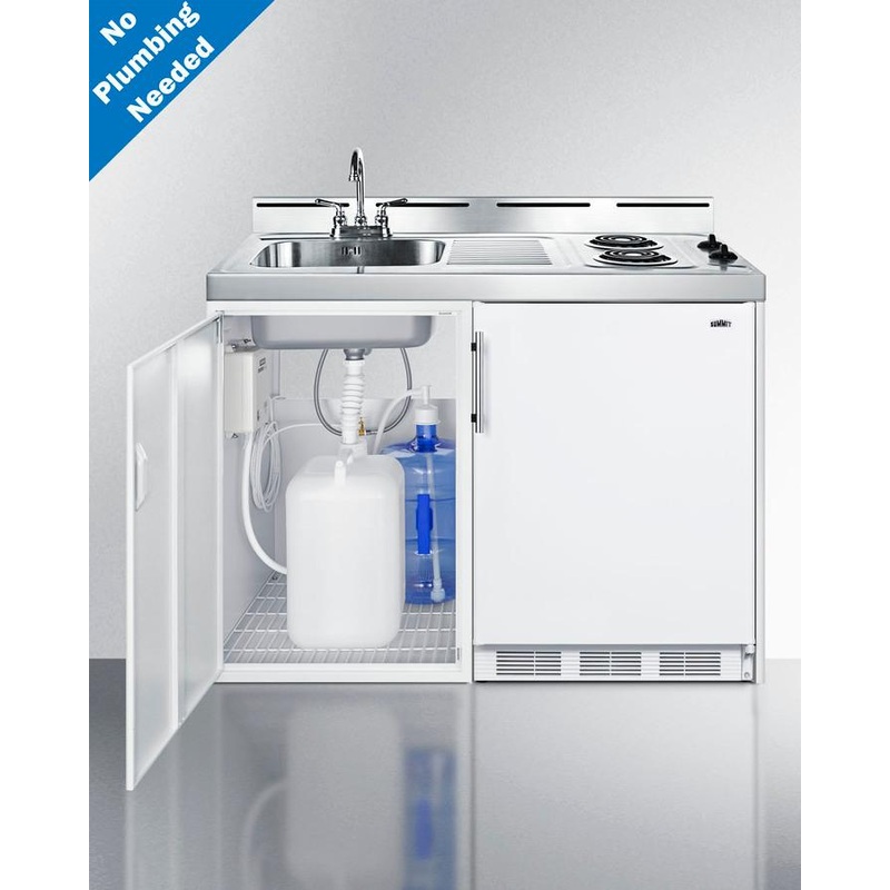 Summit CKPUMPKIT Water Pump Kit, No Plumbing Required