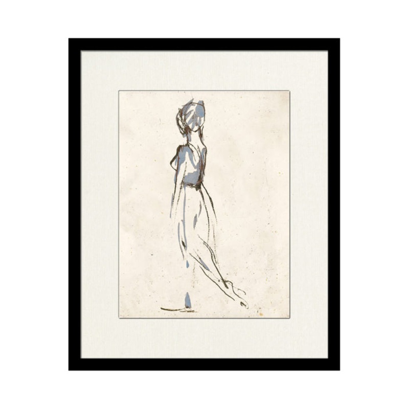 Ballerina Sketch 1 with Frame 17″x21″