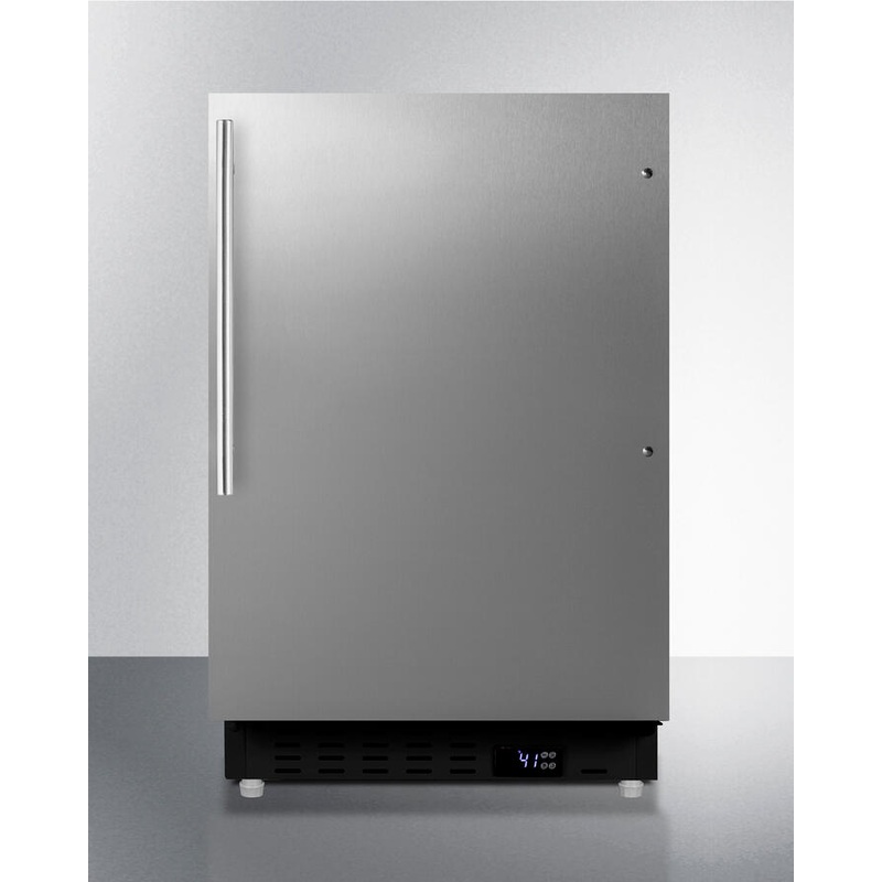 Summit ALR47BSSHV 20″ Wide Built-In All-Refrigerator, Ada Compliant