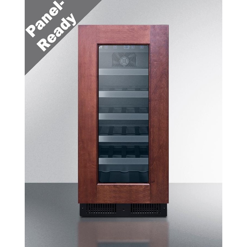 Summit ALWC15PNRLHD 15″ Wide Built-In Wine Cellar, Ada Compliant (Panel Not Included)