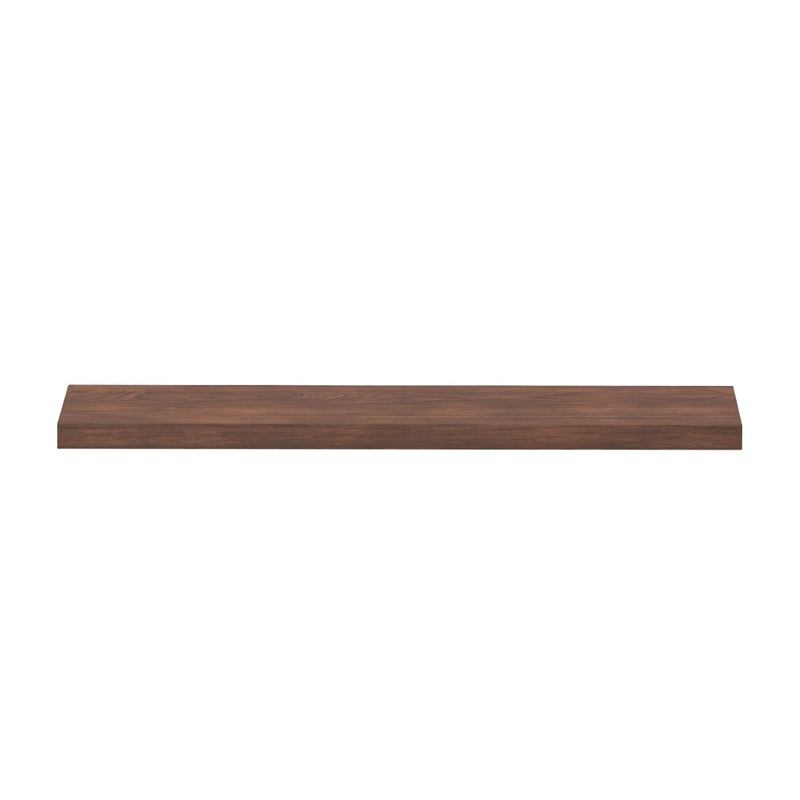 Bridgecliff 2 Piece Poplar Solid Wood Floating Shelf Set of 2