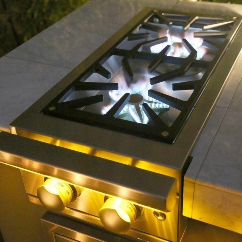 Caliber Appliances CSB142BN Power Pro Side Burner – Natural Gas
