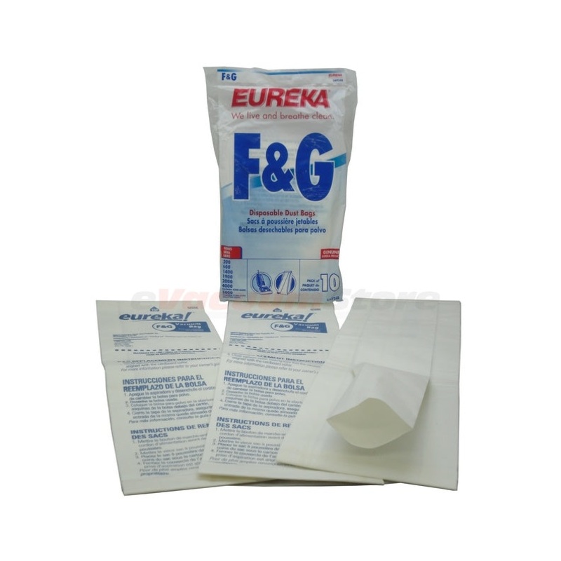 Eureka Commercial Upright Vacuum C2194A Paper Bag Package