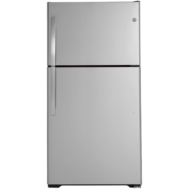 GTE22JSNRSS GE ENERGY STAR 21.9 Cu. Ft. Top-Freezer Refrigerator
